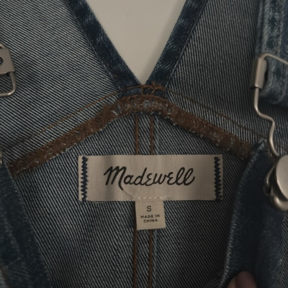 Madewell denim jean straight overalls - Picture 7 of 7